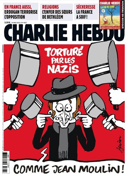 Charlie Hebdo – 10 Mai 2023 Cover