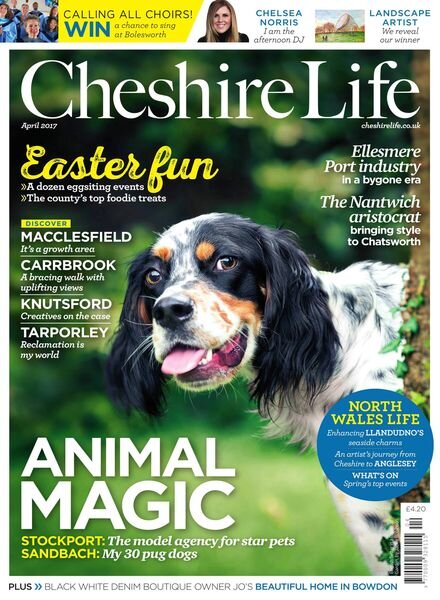 Cheshire Life – April 2017 Cover