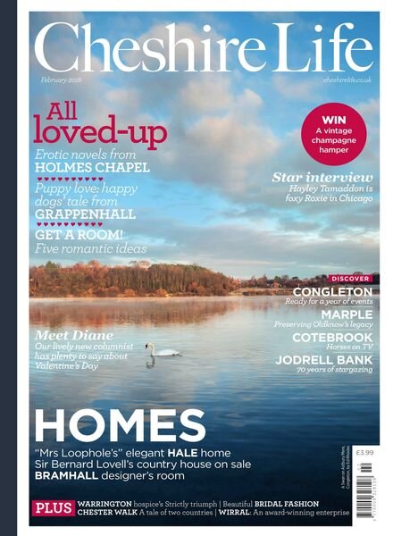 Cheshire Life – February 2016 Cover