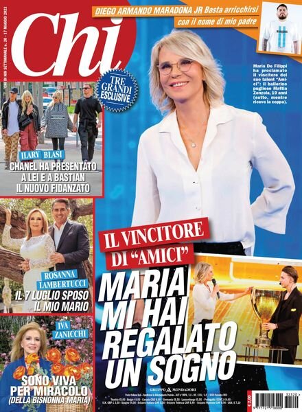 Chi – 17 maggio 2023 Cover