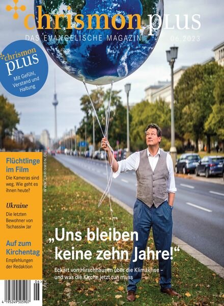 chrismon plus – Juni 2023 Cover