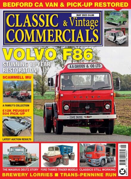 Classic & Vintage Commercials – May 2023 Cover