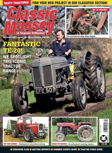 Classic Massey & Ferguson Enthusiast – May 2023 Cover