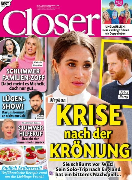 Closer Germany – 3 Mai 2023 Cover