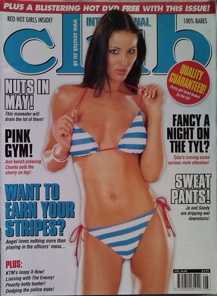 Club International UK – Volume 36 N 8, 2007 Cover