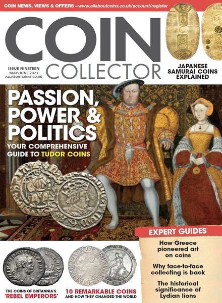 Coin Collector – Issue 19 – May-June 2023 Cover