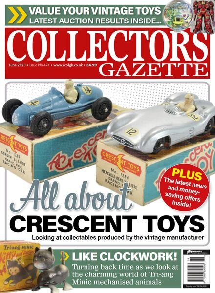 Collectors Gazette – Issue 471 – June 2023 Cover