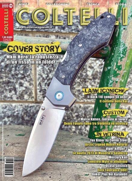 Coltelli – maggio 2023 Cover