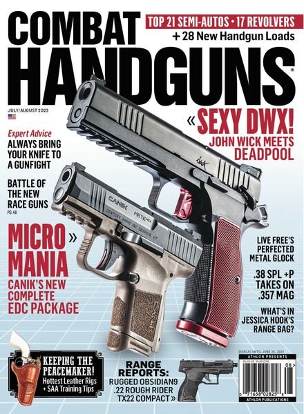 Combat Handguns – July 2023 Cover