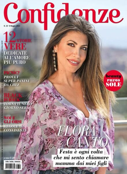 Confidenze – 09 maggio 2023 Cover