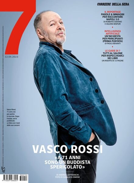 Corriere della Sera Sette – 12 Maggio 2023 Cover