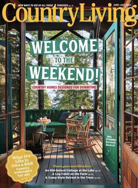 Country Living USA – June 2023 Cover