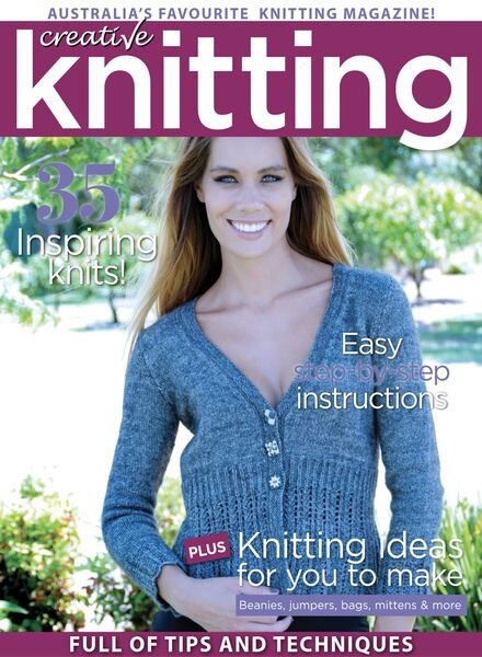 Creative Knitting – May 2023 Cover