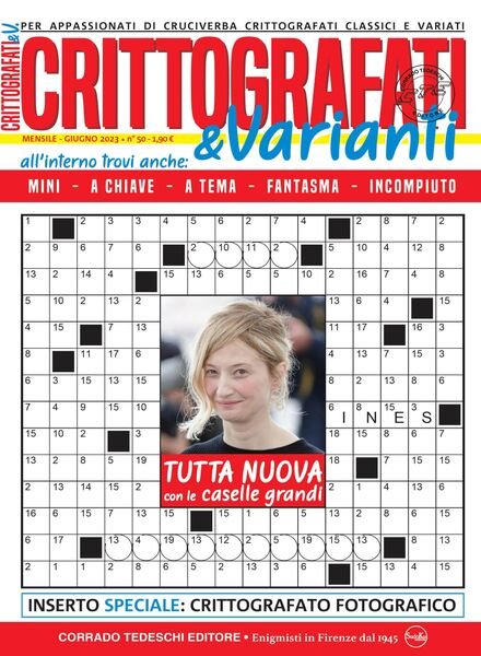 Crittografati & Varianti – giugno 2023 Cover