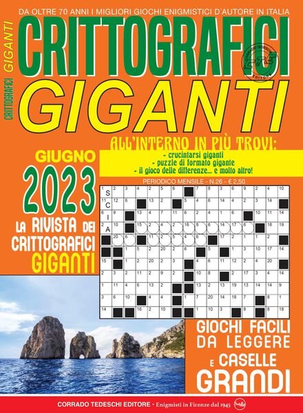 Crittografici Giganti – giugno 2023 Cover