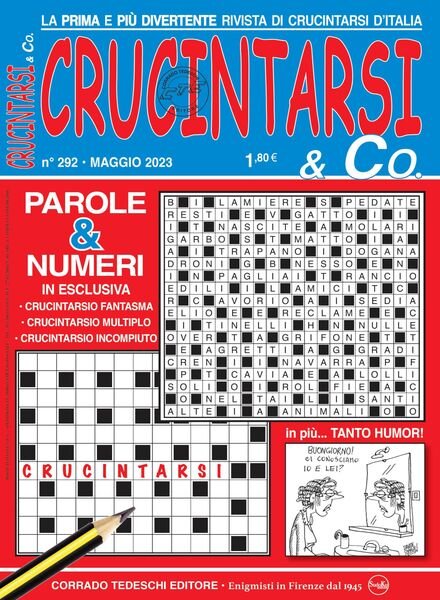 Crucintarsi & Co – maggio 2023 Cover