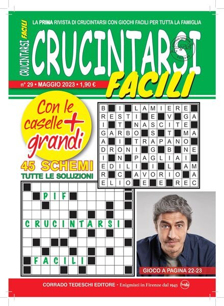 Crucintarsi Facili – aprile 2023 Cover