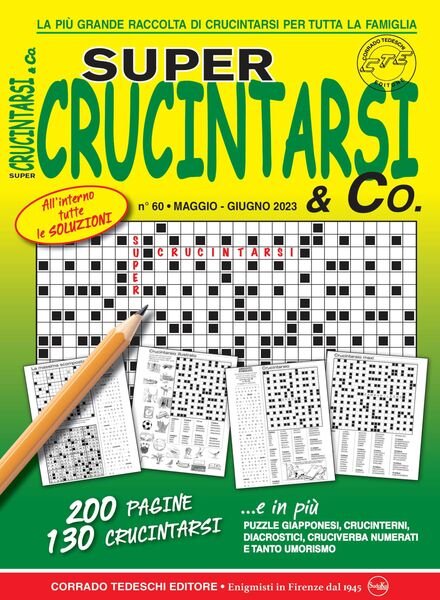 Crucintarsi Giganti – 12 maggio 2023 Cover