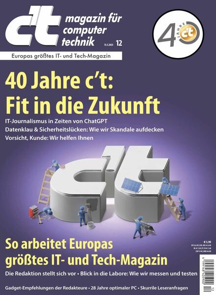 c’t Magazin – 13 Mai 2023 Cover