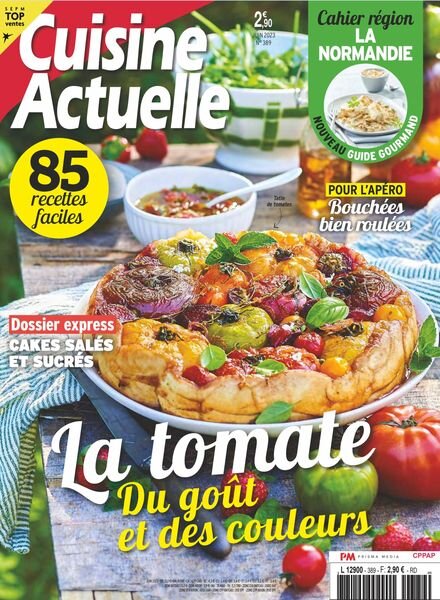 Cuisine Actuelle – Juin 2023 Cover