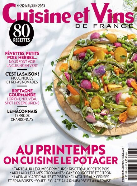 Cuisine et Vins de France – mai 2023 Cover