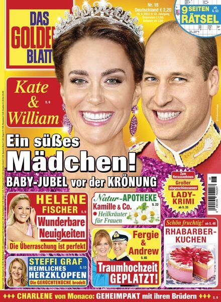 Das Goldene Blatt – 29 April 2023 Cover