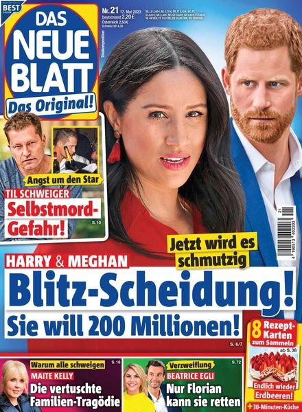 Das Neue Blatt – 17 Mai 2023 Cover