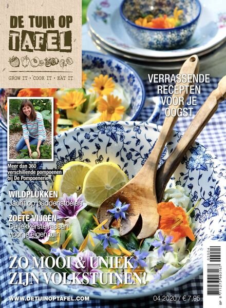 De Tuin op Tafel – september 2020 Cover