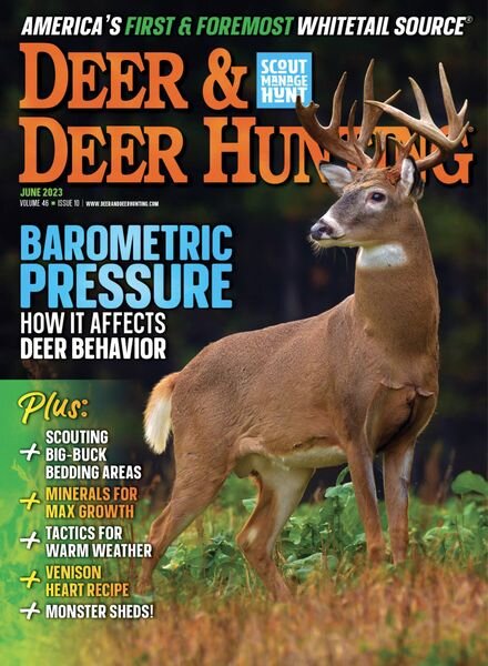 Deer & Deer Hunting – June 2023 Cover