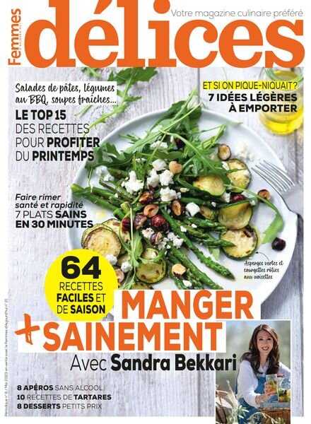 Delices de Femmes d’Aujourd’hui N 6 – Mai 2023 Cover