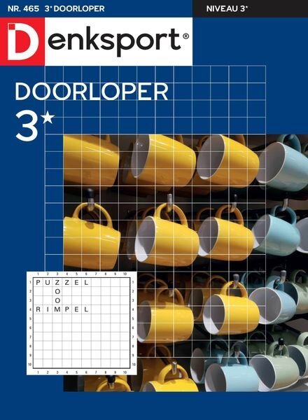 Denksport Doorloper 3 – 18 mei 2023 Cover