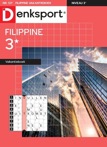 Denksport Filippine 3 Vakantieboek – mei 2023 Cover