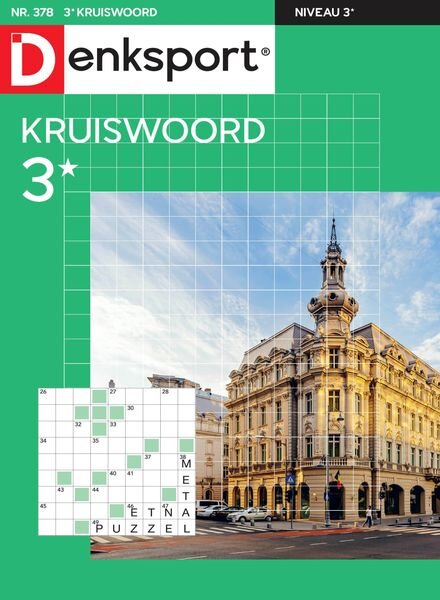 Denksport Kruiswoord 3 – 18 mei 2023 Cover