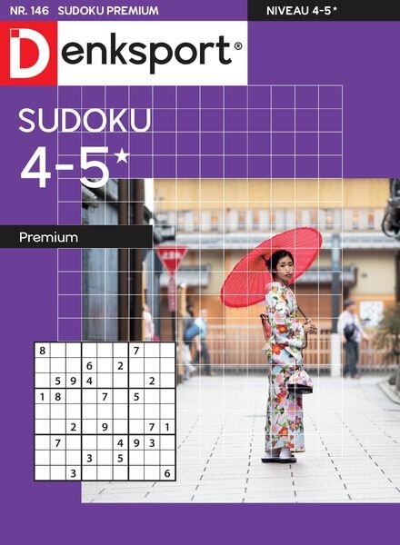 Denksport Sudoku 4-5 premium – 11 mei 2023 Cover
