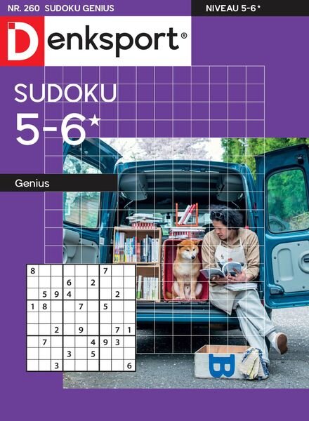 Denksport Sudoku 5-6 genius – 18 mei 2023 Cover