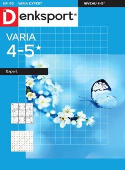 Denksport Varia expert 4-5 – 25 mei 2023