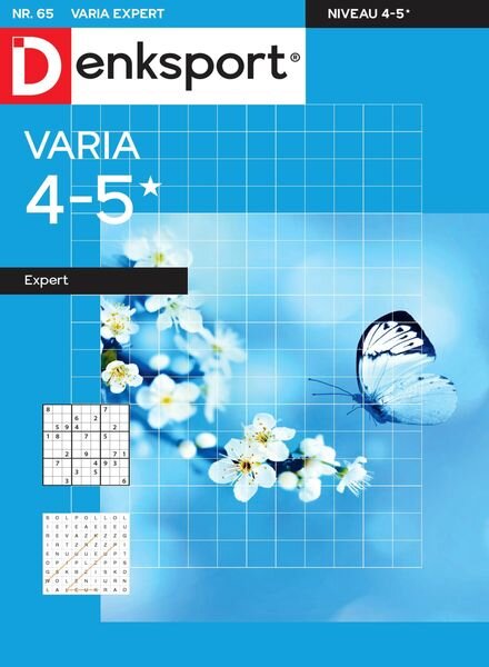 Denksport Varia expert 4-5 – 25 mei 2023 Cover