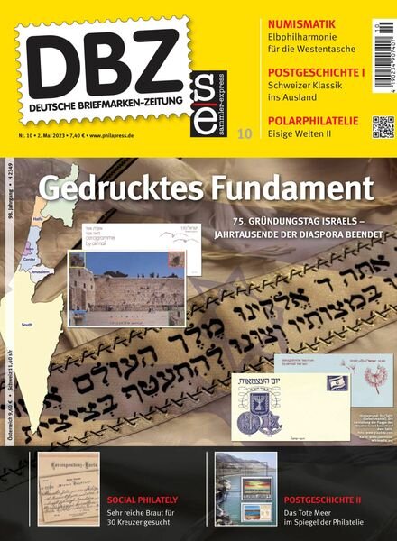 Deutsche Briefmarken-Zeitung – 02 Mai 2023 Cover