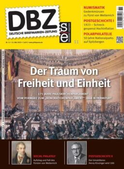 Deutsche Briefmarken-Zeitung – 15 Mai 2023