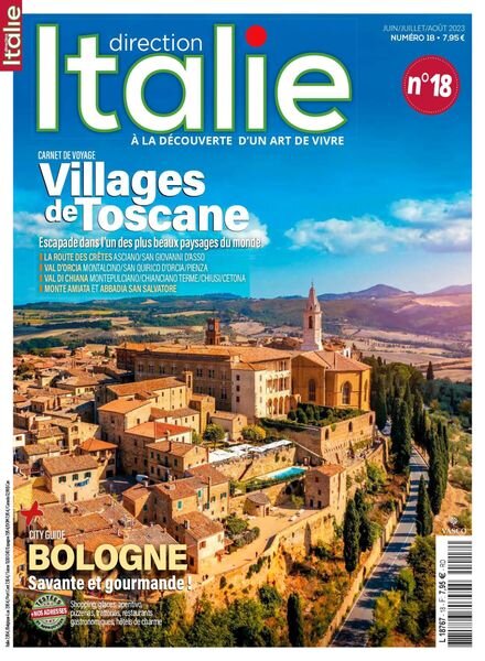Direction Italie – mai 2023 Cover