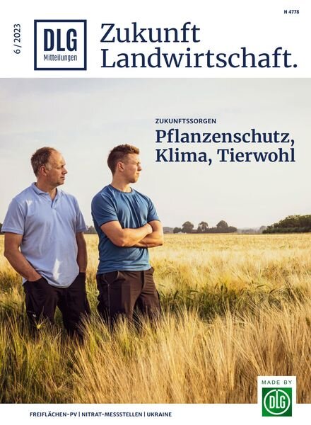 DLG Mitteilungen – Mai 2023 Cover