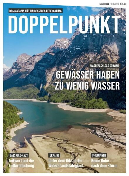 Doppelpunkt – 11 Mai 2023 Cover