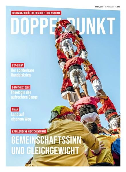 Doppelpunkt – 27 April 2023 Cover