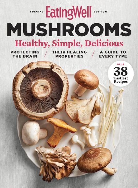 EatingWell Mushrooms – April 2023 Cover