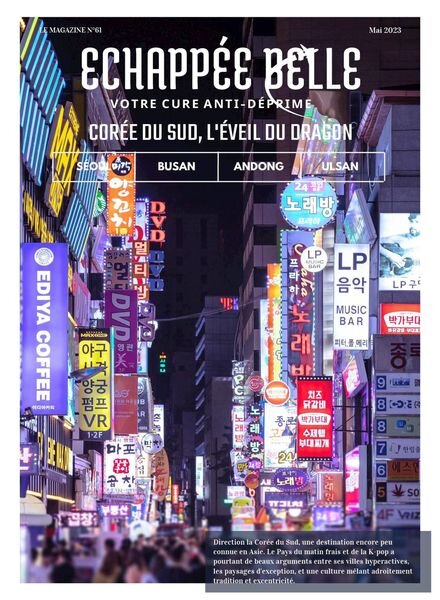 Echappee Belle Magazine – mai 2023 Cover