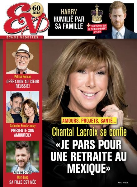 echos Vedettes – 06 mai 2023 Cover