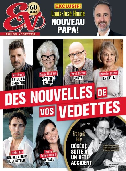 echos Vedettes – 20 mai 2023 Cover
