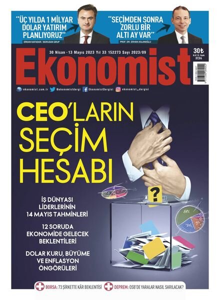 Ekonomist – 01 Mayis 2023 Cover