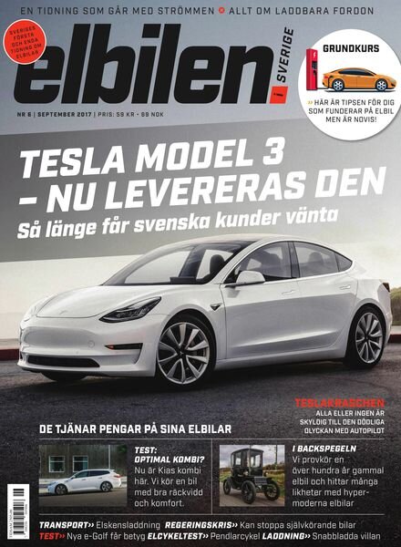 Elbilen – 19 september 2017 Cover