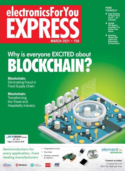 Electronics For You Express – March 2021 Cover